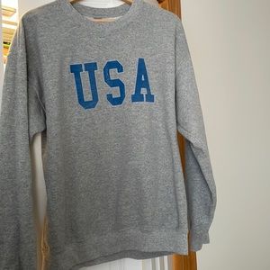 Pink lily crewneck